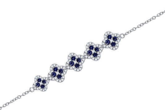 10KT 0.60CT D-BRACELET