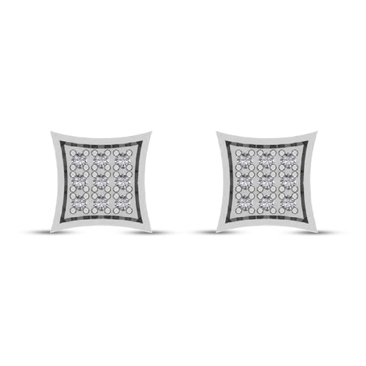CLOSEOUT 10KT 0.05CT D- EARRINGS"KITE"