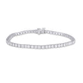 14KT 3.85CT LAB GROWN BRACELET