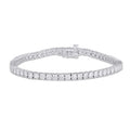 14KT 5.75CT LAB GROWN BRACELET