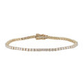 14KT 2.97CT LAB GROWN BRAC