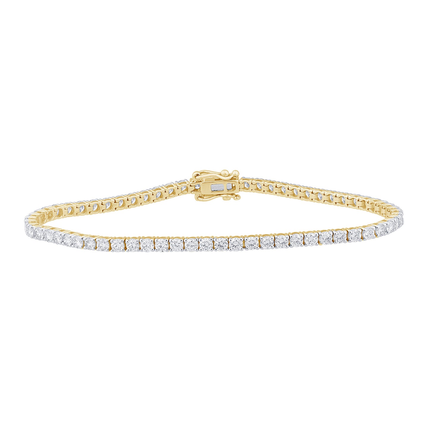 14KT 3.98CT LAB GROWN NECK/BRAC