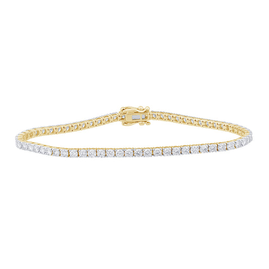 14KT 3.98CT LAB GROWN NECK/BRAC