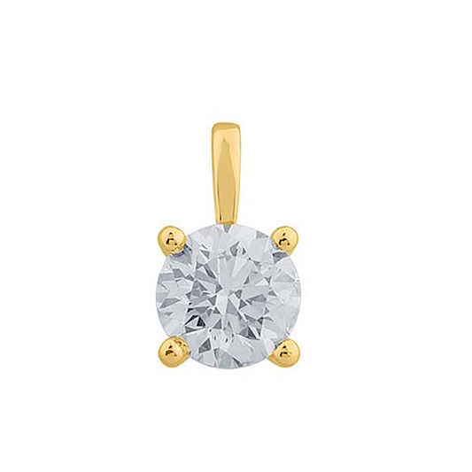 14KT 2.00CT LAB GROWN PENDANT