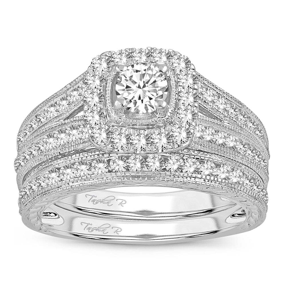 14K 1.50CT DIAMOND BRIDAL RING
