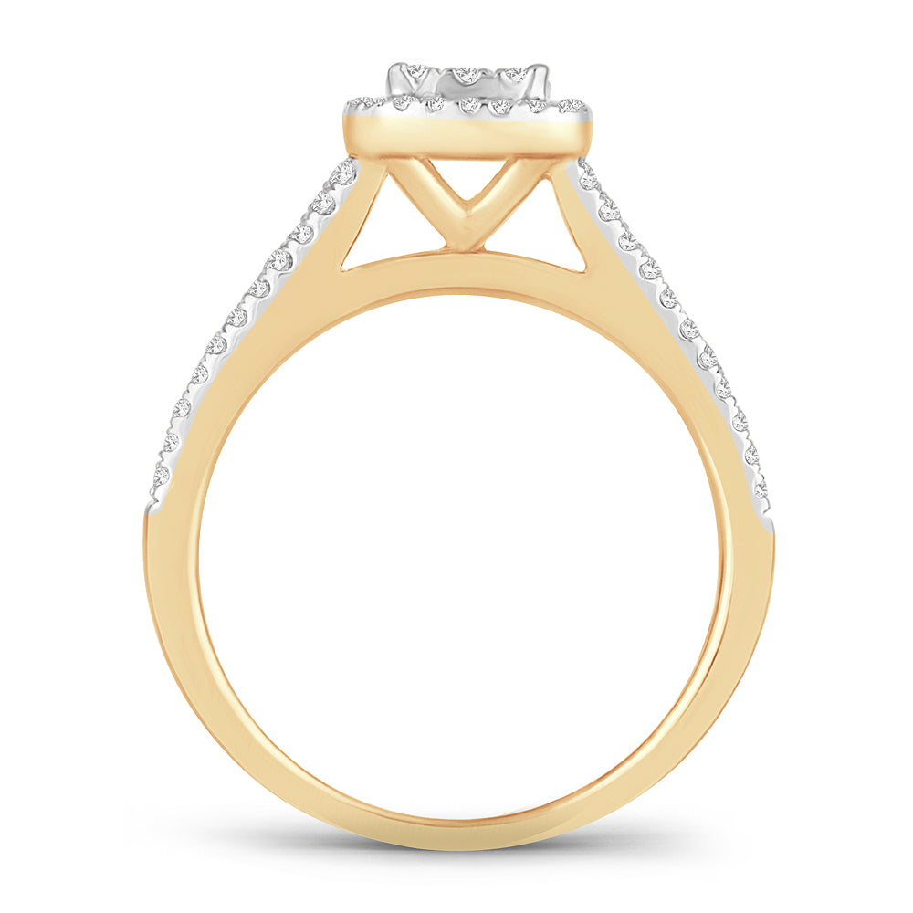 14k 0.50 Engagement Ring