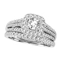 14K  1.13CT  Diamond  BRIDAL  RING
