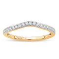 14K 0.25 Diamond Enhancer Band