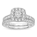 10K 0.50ct Diamond Bridal Ring