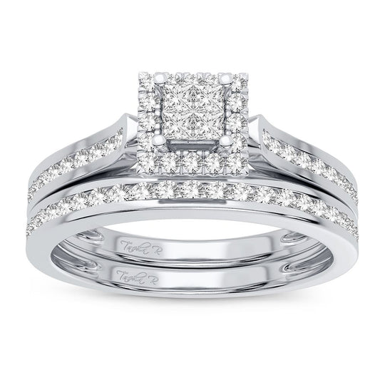 14K 0.42CT Diamond Bridal Ring