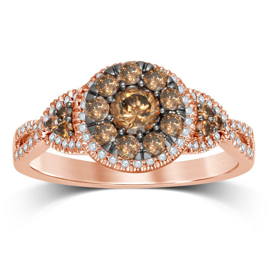 14K  0.86 Diamond RING