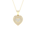 10K 0.15CT Diamond Pendant