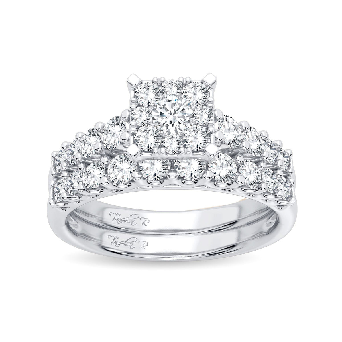 14K 1.00CT Diamond Bridal Ring