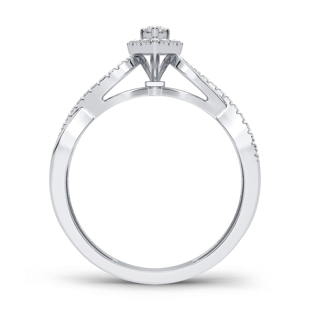 14K 0.20CT Diamond Ring