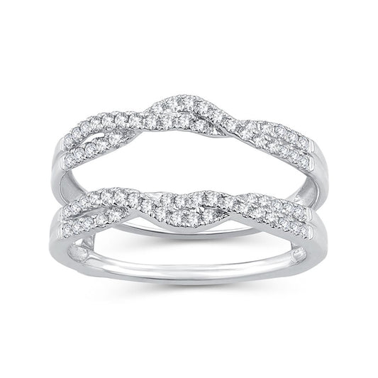 14K 0.33CT Diamond RING GUARD