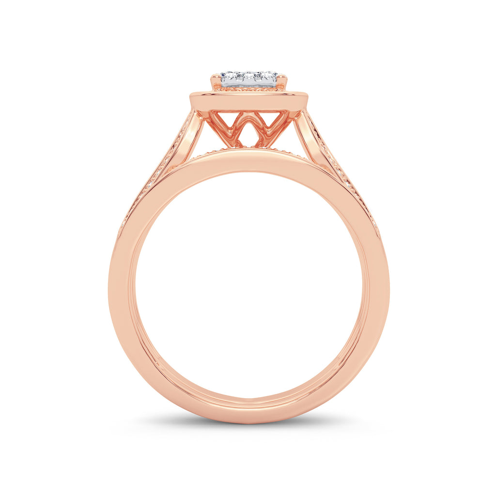 14K 0.40CT DIAMOND BRIDAL RING