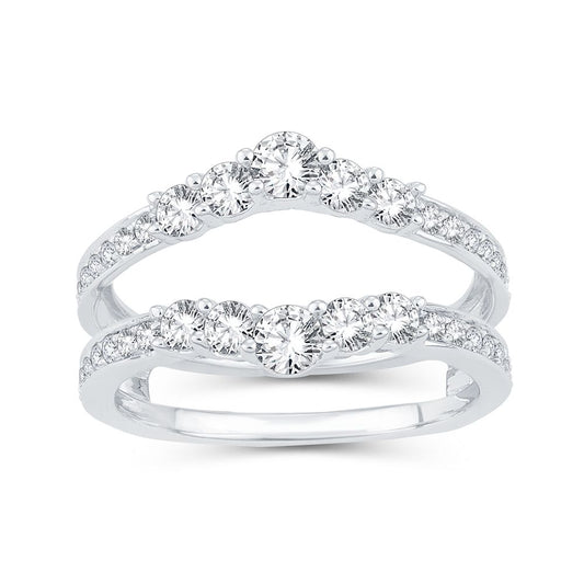 14K 1.00CT Diamond RING GUARD