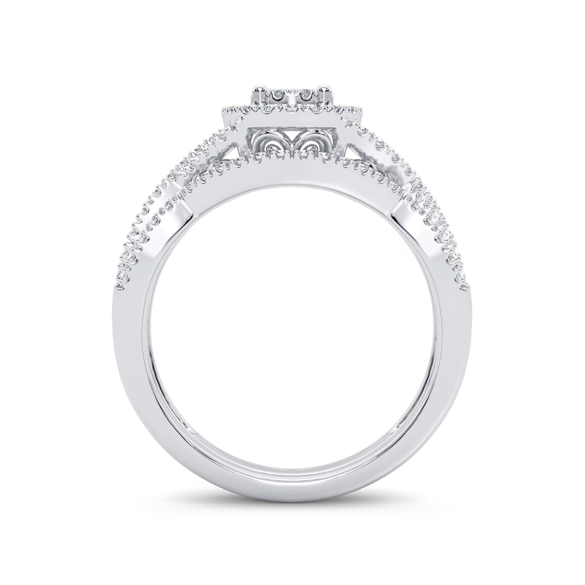 14K 0.50CT Diamond Bridal Ring