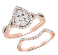 14K  1.00ct Diamond Bridal Ring