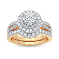 14K 0.75CT Diamond Bridal Ring