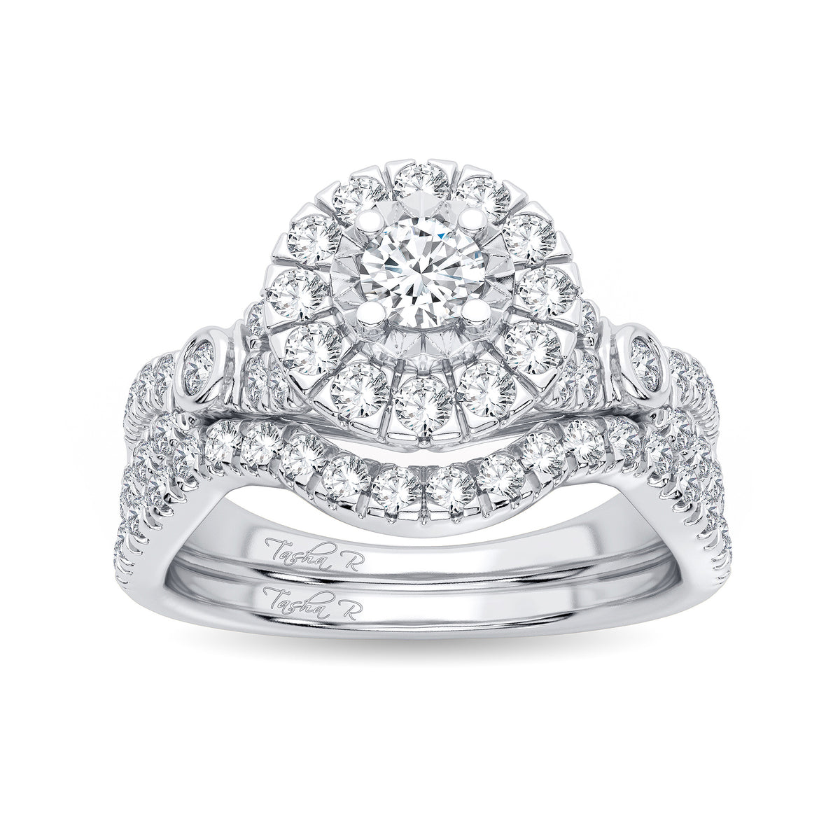 14K 1.00CT Diamond Bridal Ring