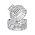 14K 2.00CT Diamond Trio Set