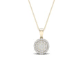 10K 0.13CT Diamond Pendant