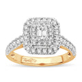 14k 1.00ct Engagement Ring