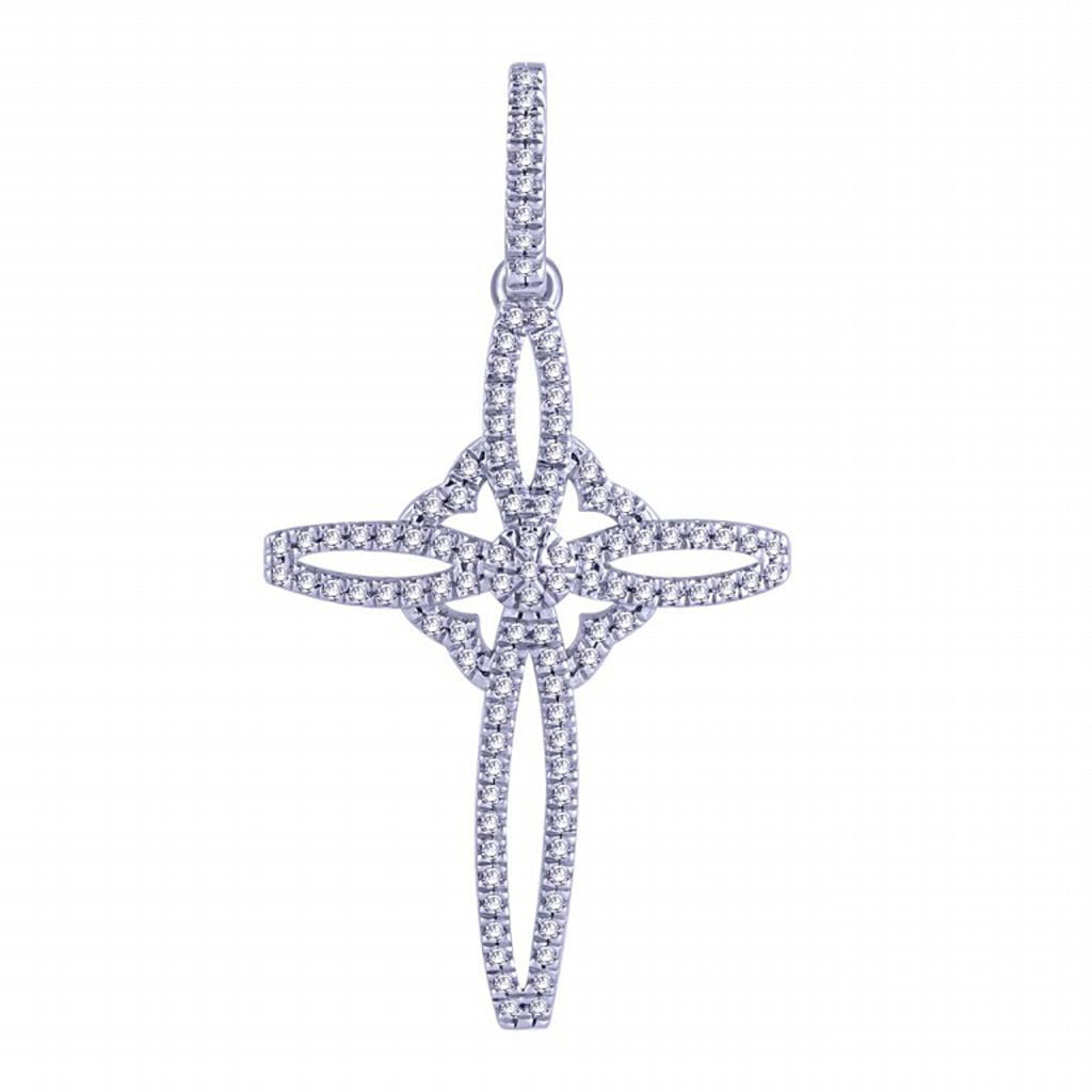 10K 0.25CT D-CROSS