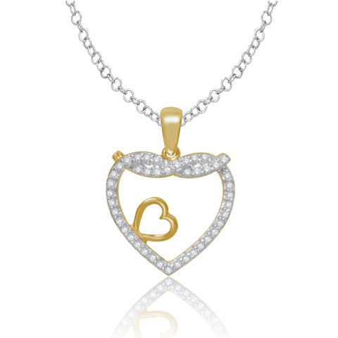 10K 0.23-0.26CT D-PENDANT LDS RDS