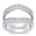 14K 1.00CT Diamond Ring Guard