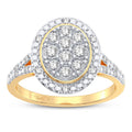 10K 0.10CT DIAMOND RING