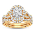 10K 1.00CT DIAMOND RING