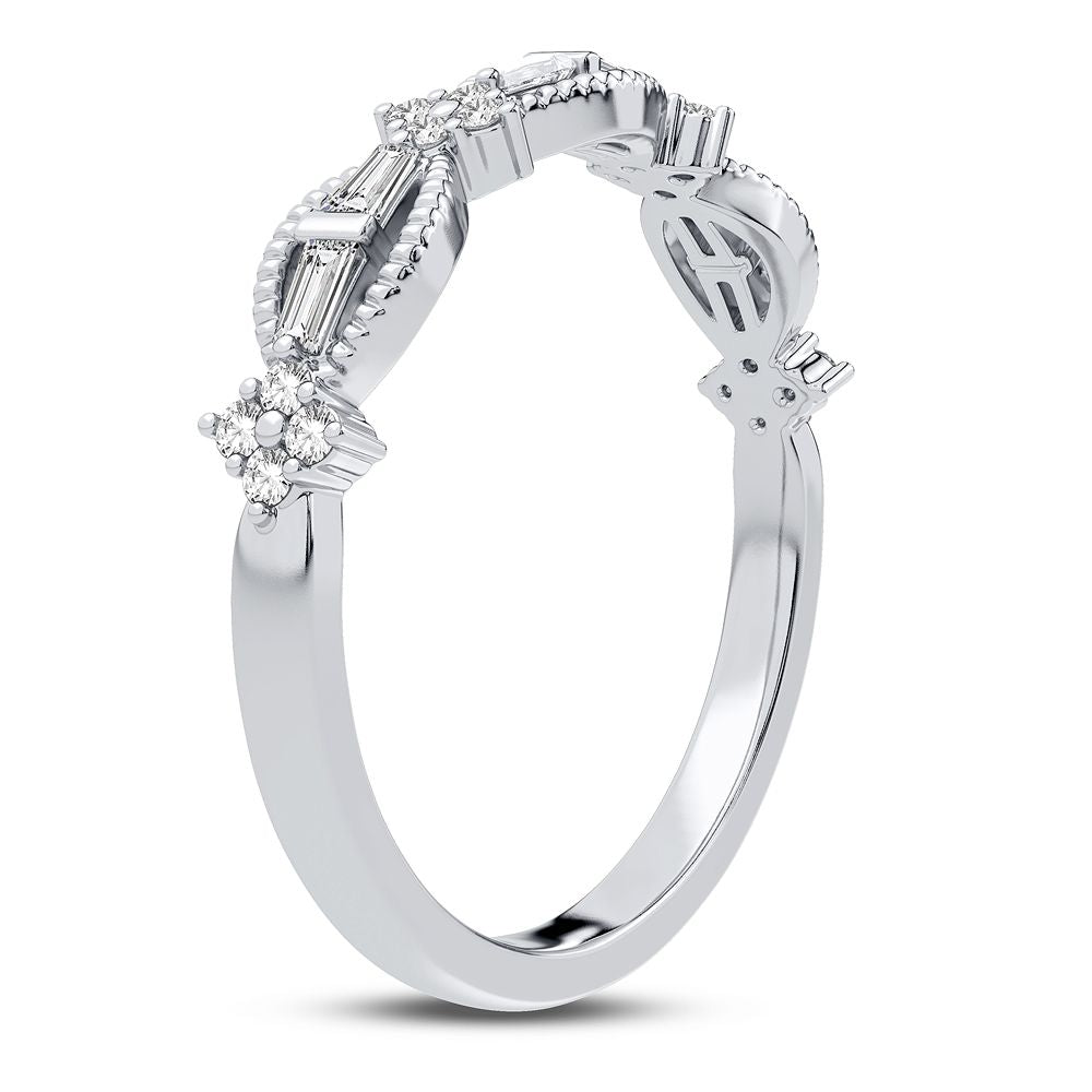 10K 0.20CT Diamond Band