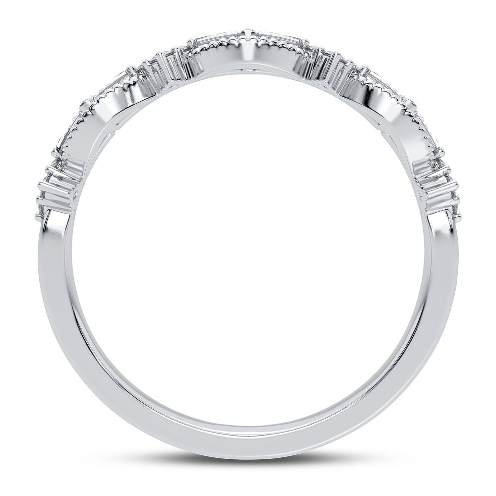 10K 0.20CT Diamond Band