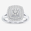 10K 0.28CT DIAMOND RING