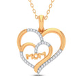 10K 0.13ct Diamond Pendant