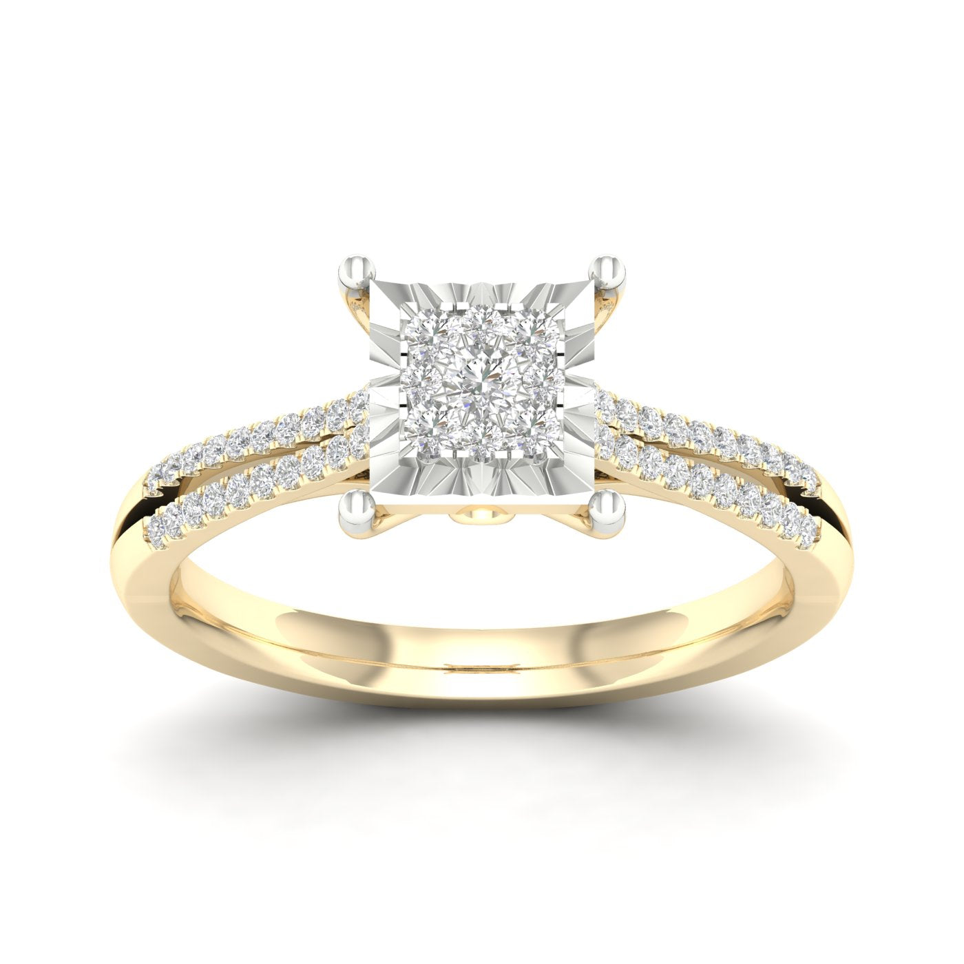 10K 0.25ct Diamond Ring