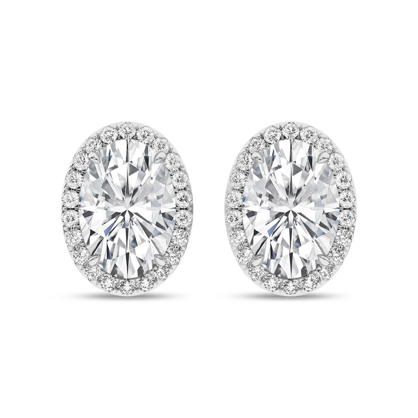 14K 2.25ct Certified Lab Grown Diamond Earrings