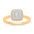 14K 0.25ct Yellow Gold Ring