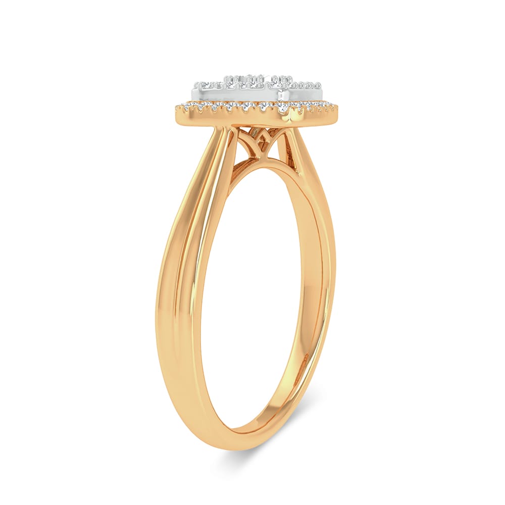 14K 0.25ct Yellow Gold Ring