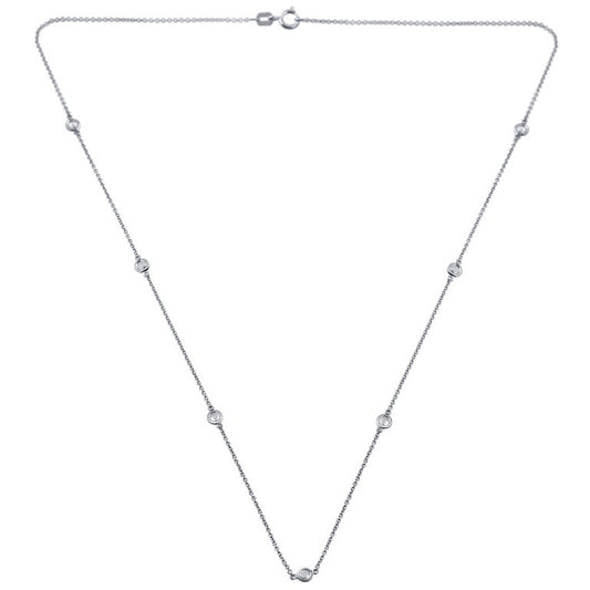 18K 0.35CT D-NECKLESS LDS ROSE CUT