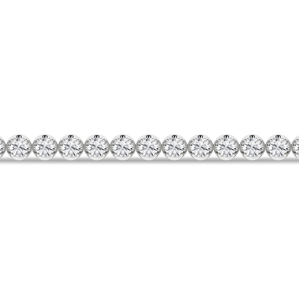 14K 7.00ct  Lab Grown Diamond Bracelet