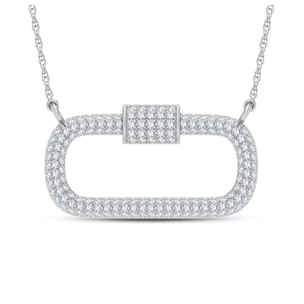 14K 0.36CT DIAMOND NECKLACE