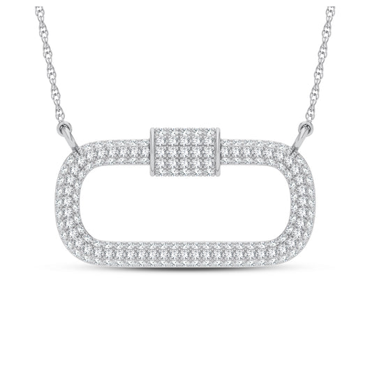 14K 0.36CT DIAMOND NECKLACE