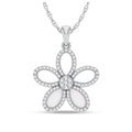 14K 0.25CT DIAMOND NECKLACE