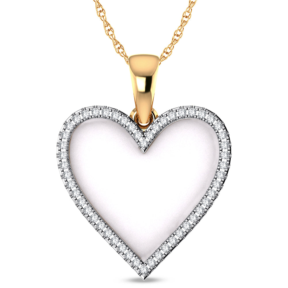 14K 0.13CT DIAMOND NECKLACE