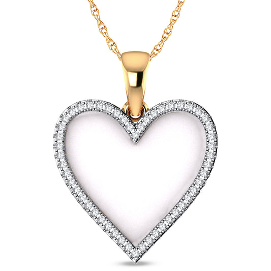 14K 0.13CT DIAMOND NECKLACE