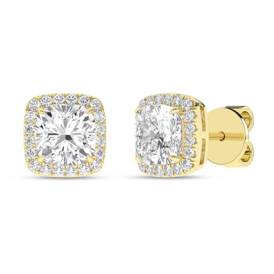 14K 2.25ct Certified Lab Grown Diamond Earrings