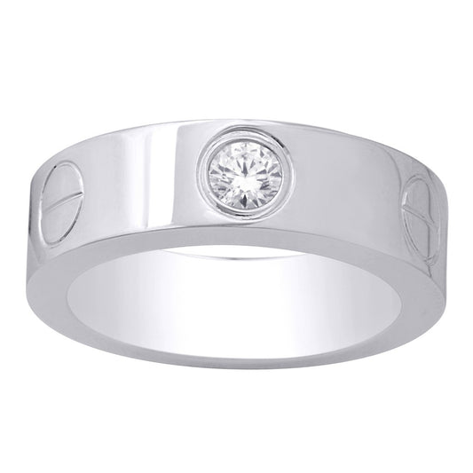 18K 0.15CT D-BAND MEN RDS
